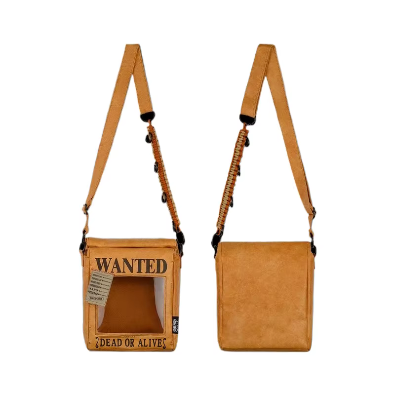 Sac à bandoulière Luffy One Piece Anime, sac fourre-tout tendance pour étudiants, sac de shopping portable