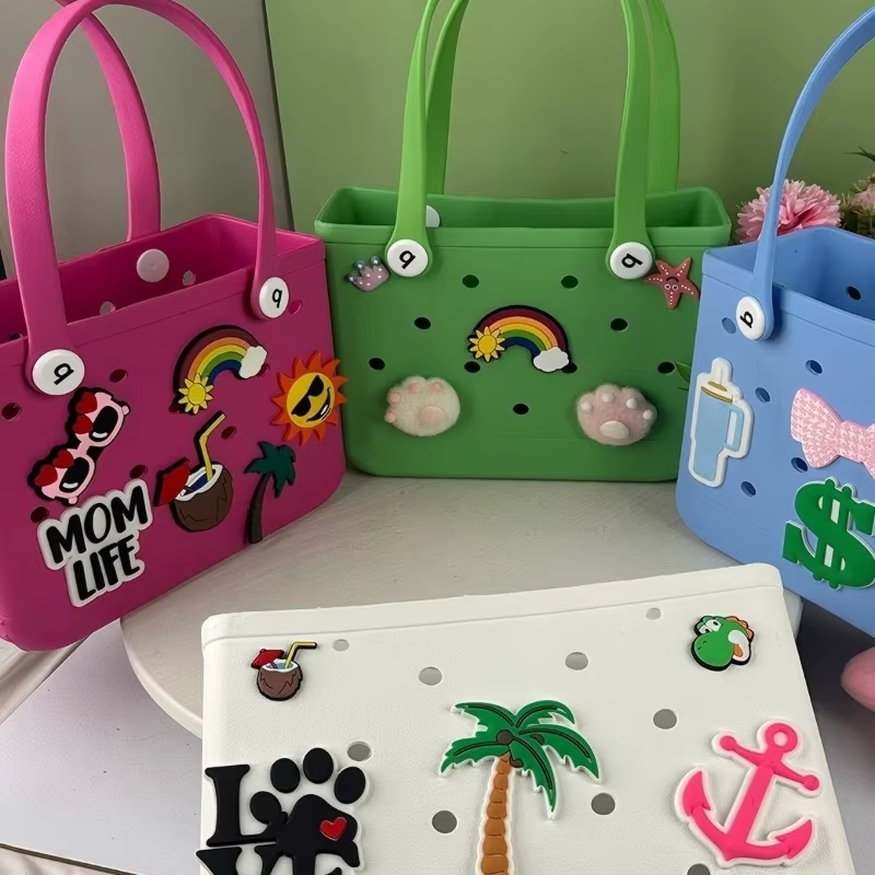 Sac de plage en EVA, sac à bandoulière portable