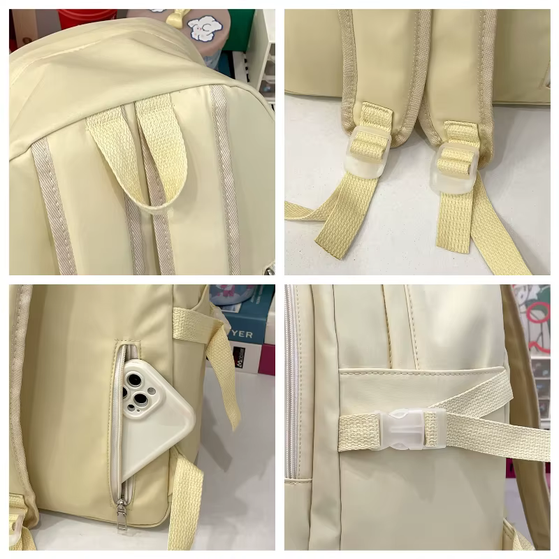 Y2K – sac à dos mignon pour femmes, Kawaii Ita, sac à dos Transparent pour fille douce, bricolage d'exposition de personnalité, sac à bandoulière Lolita