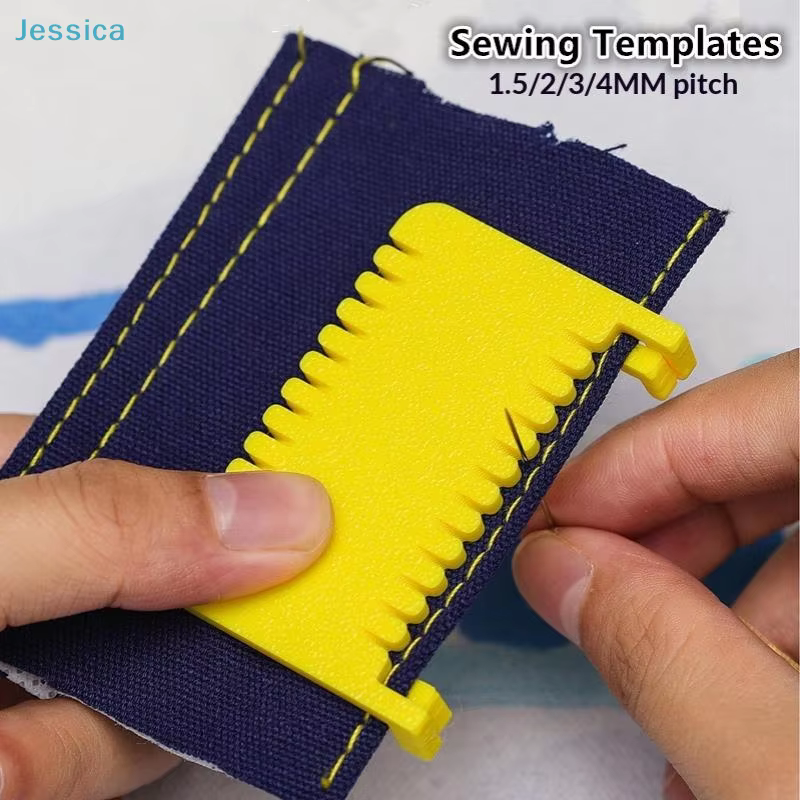 ♥ Outil de guidage de points de couture à la main – Aide à la couture facile pour les points droits/étaux sur tissu, l'artisanat de bricolage et la réparation de vêtements