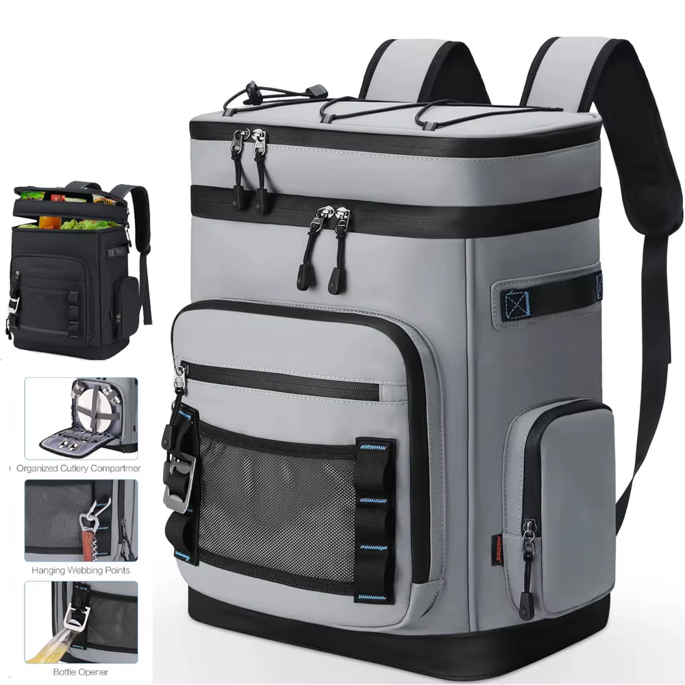 Sac à dos isotherme imperméable de 30 L pour hommes et femmes