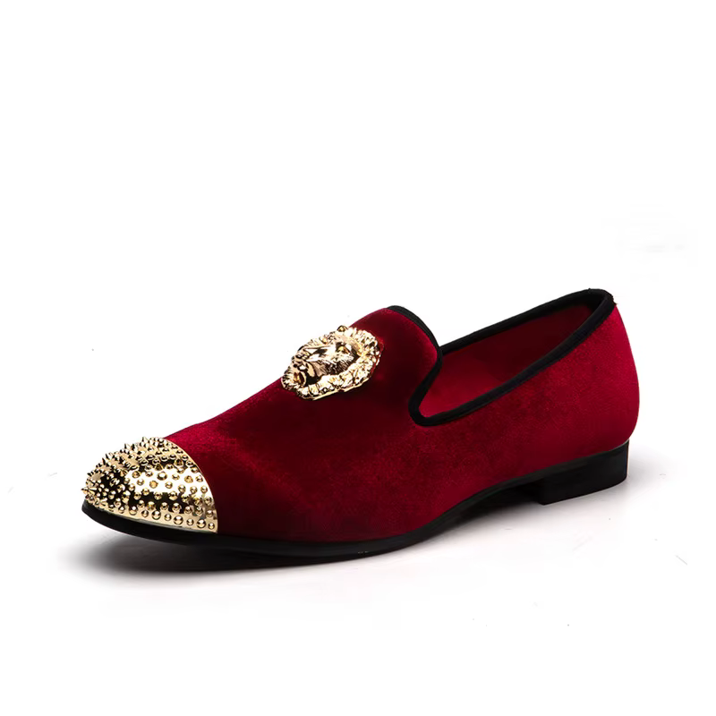 Chaussures de fête hommes plate-forme robe chaussure 2026 créateur de mode sans lacet mocassins homme marque de luxe
