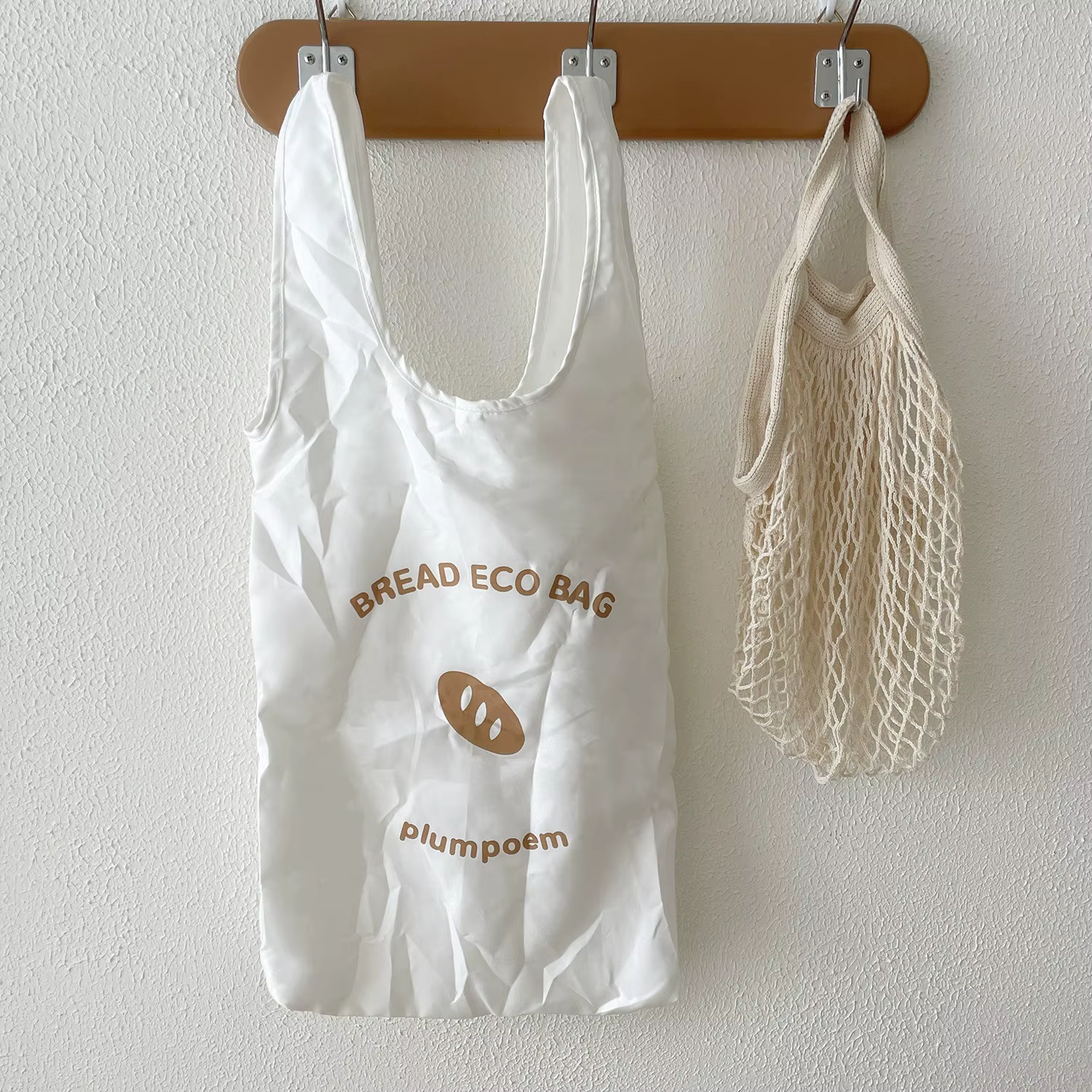 Sac de courses en forme de pain