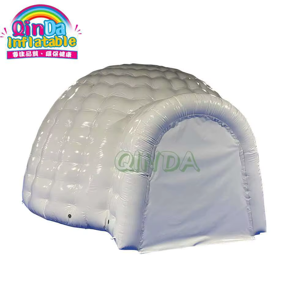 Grande tente gonflable imperméable de dôme d'air de construction