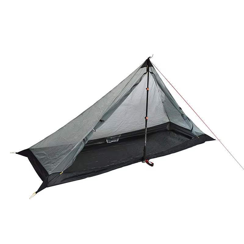 Tente Dakota idale légère, angle de jambe de force, intérieur adapté à la plupart des portes en T, conception de 340g, 3 saisons