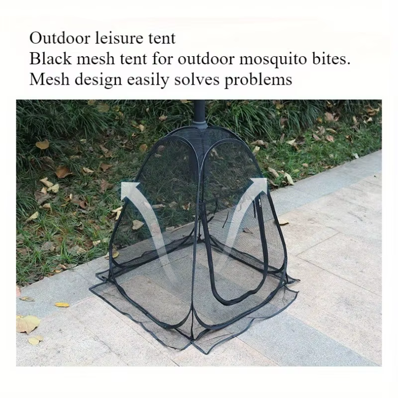 La offre spéciale en plein air transporterà une tente à support automatique en maille respirante, une tente anti-moustiques
