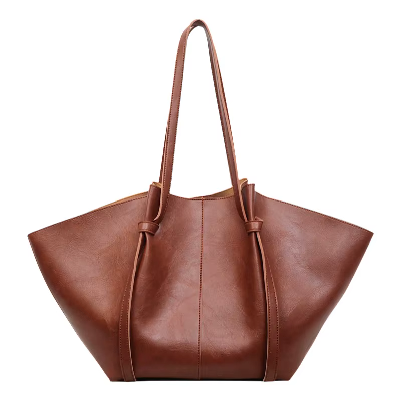 Sac fourre-tout rétro grande capacité, nouveau style 2026, sac de banlieue à bandoulière unique, sac de shopping populaire transfrontalier