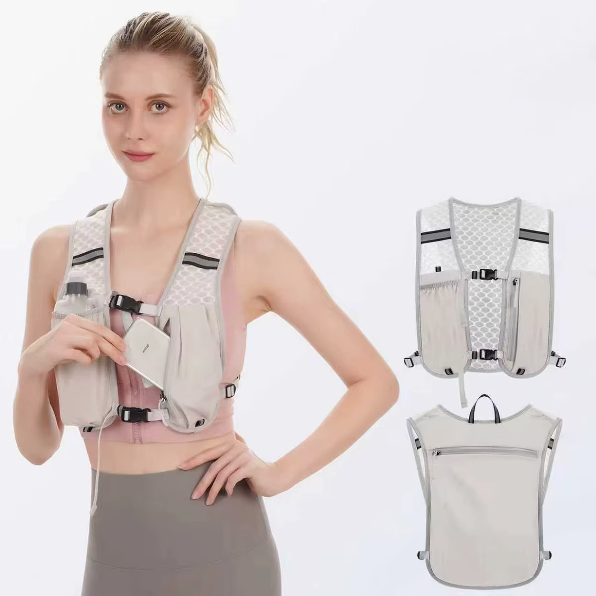 Sac à dos d'hydratation léger pour les sports de plein air - Porte-eau ergonomique pour la course à pied