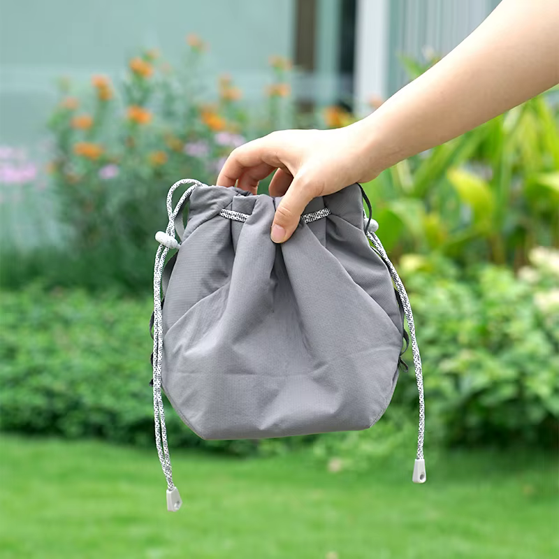 Sac de rangement pour appareil photo en cuir, sac d'accessoires pour poudres d'objectif, durable, grande capacité, doux, bien protégé, universel pour Nikon, IL, Sony, Fuji