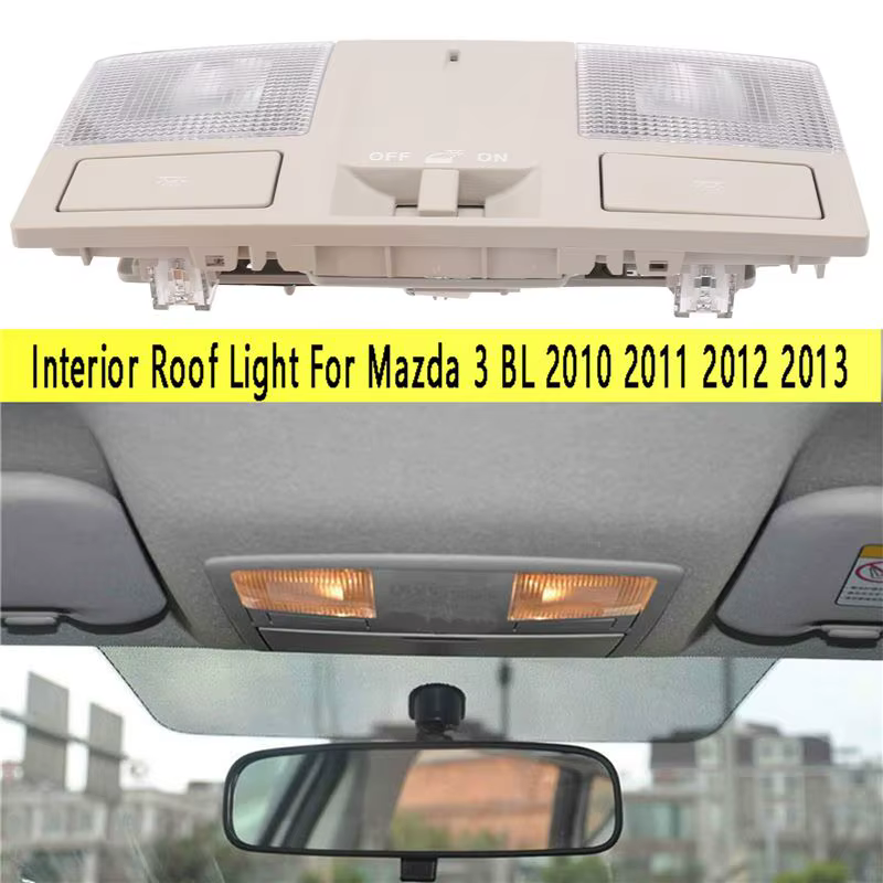 Nouvelle lampe de lecture avant de voiture, plafonnier pour Mazda 3 BL 2010 2011 2012 2013