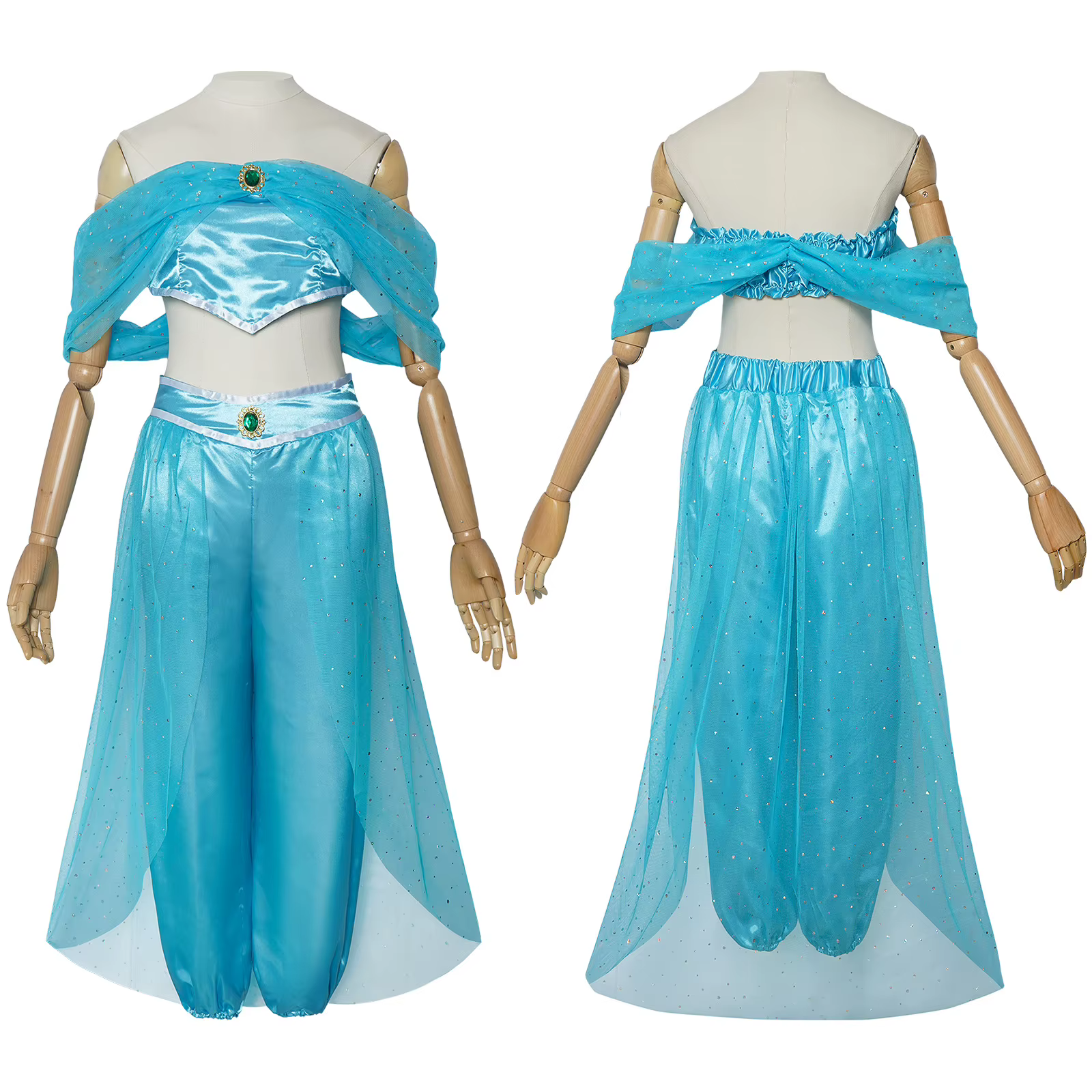 Lampe d'aladdin princesse Jasmine robe