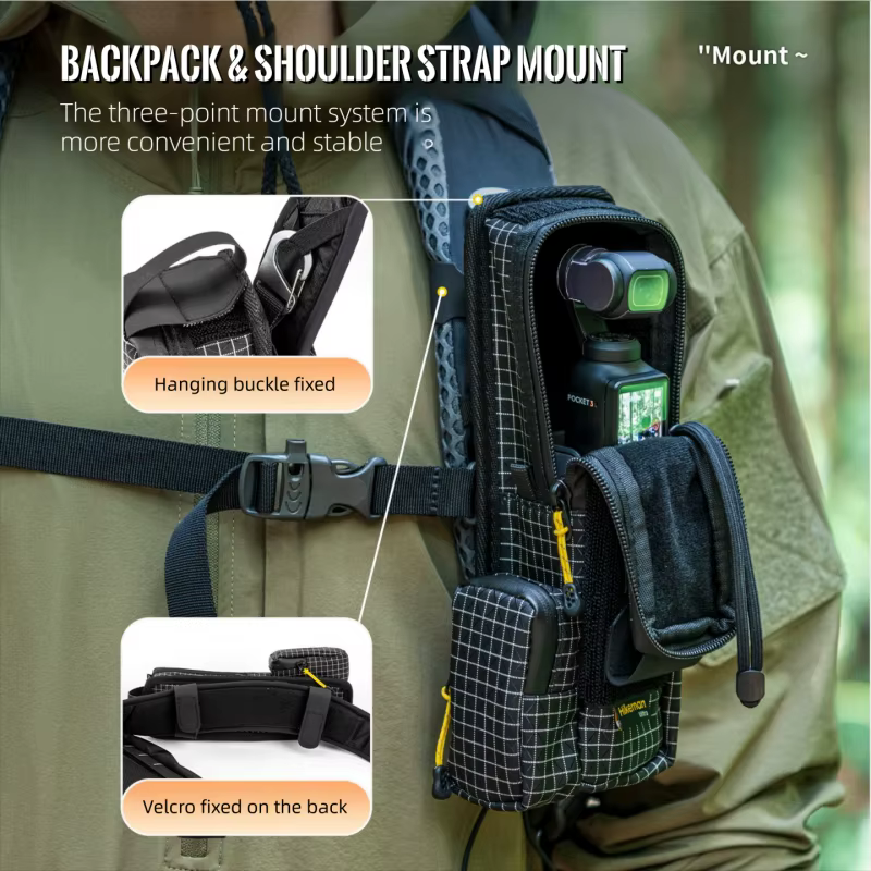 Hikeman adapté au sac de rangement DJI Pocket 3