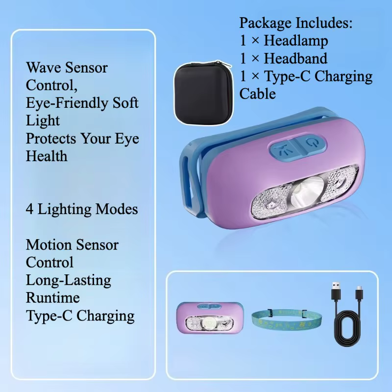 Lampe frontale LED pour enfants