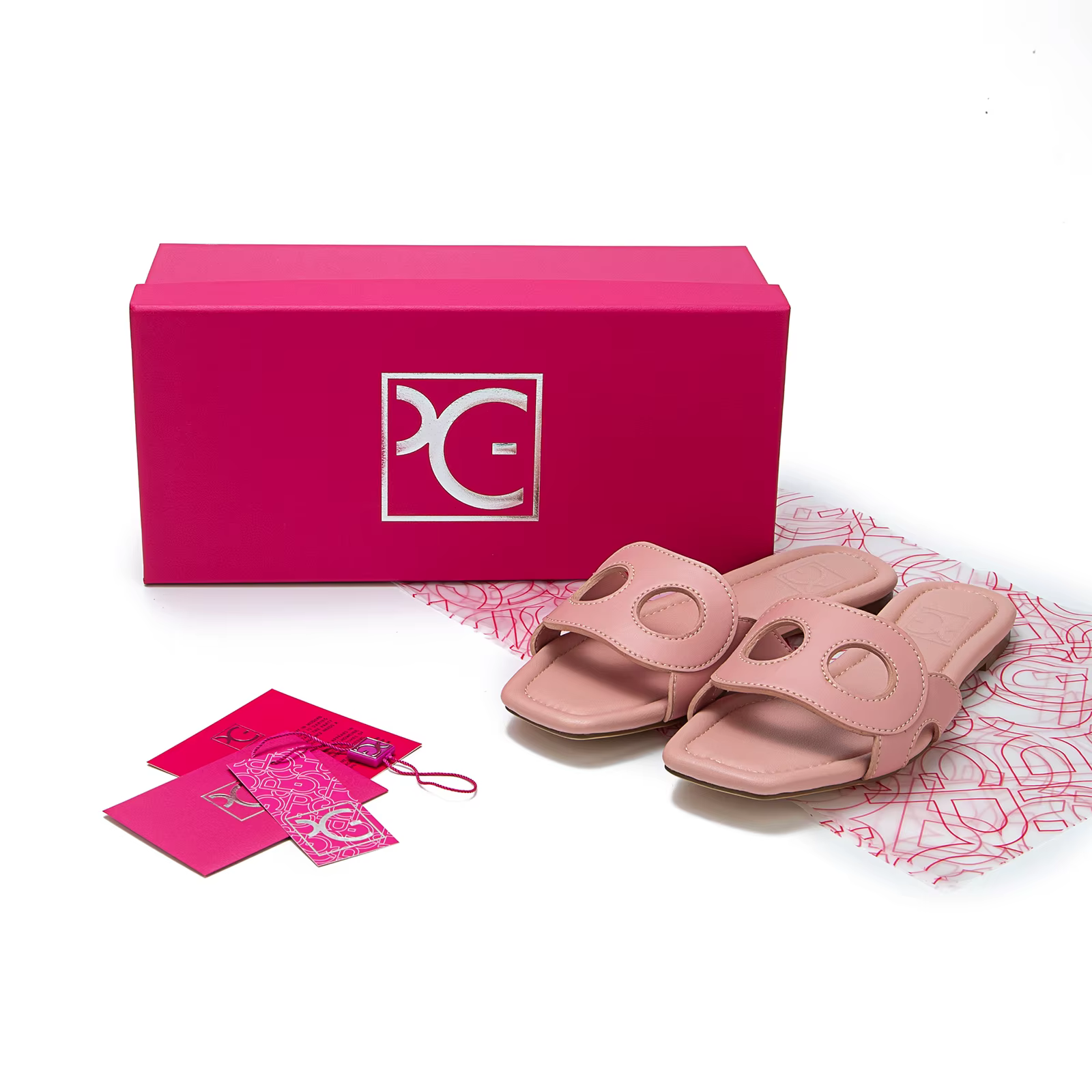 PG PATSY GARIS – Nouvelles pantoufles plates multifonctionnelles pour femmes, style extérieur, couleur unie, design tendance