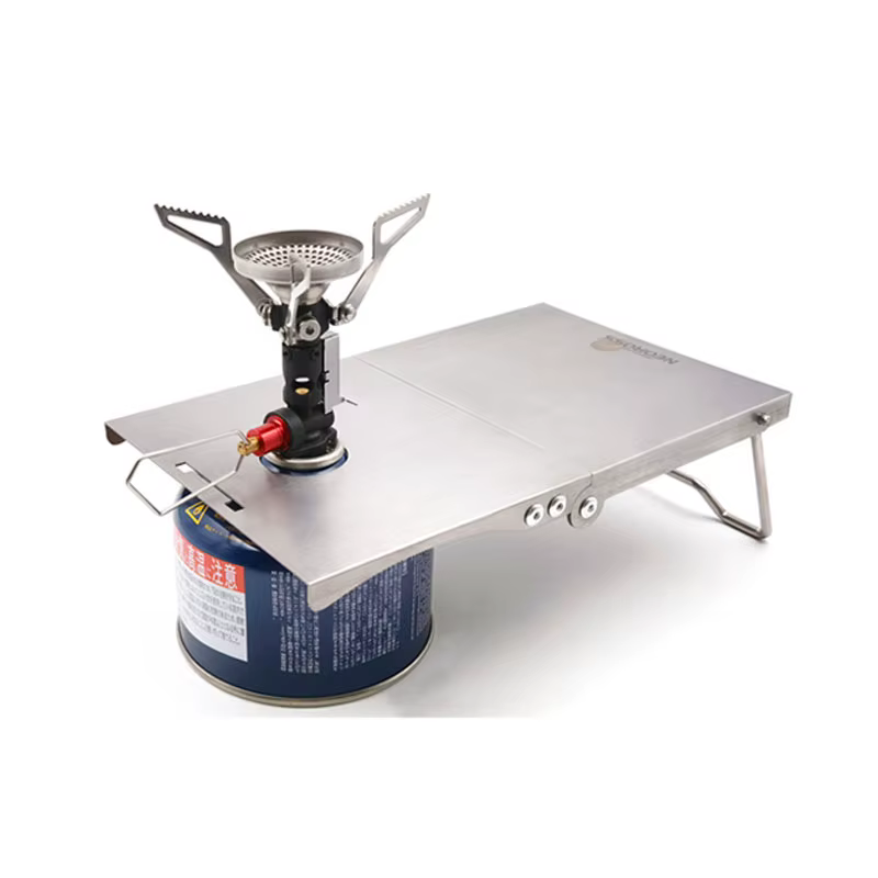 Accessoire de réchaud à gaz pliable portable d'extérieur