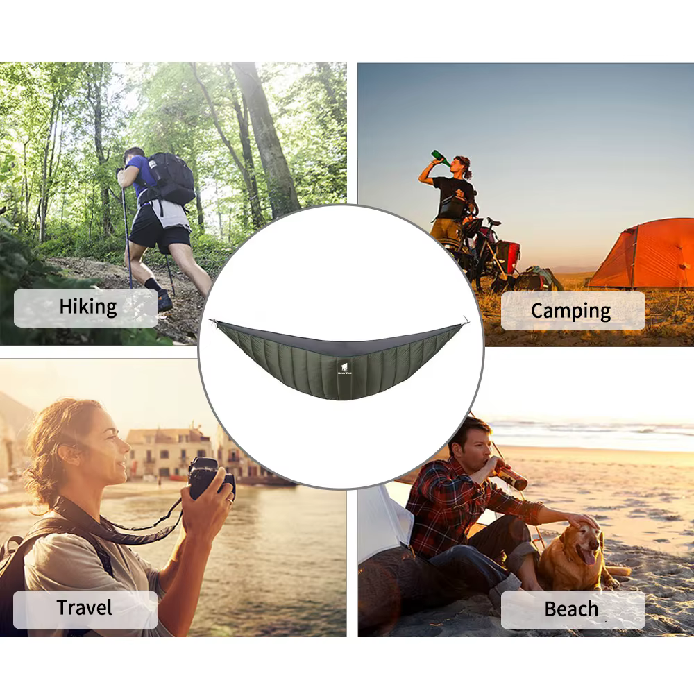 Hamac portable sous-couette pour camping en plein air