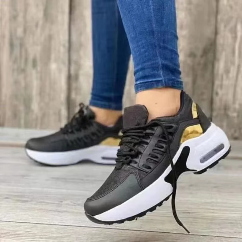 Baskets de tennis à plateforme pour femmes