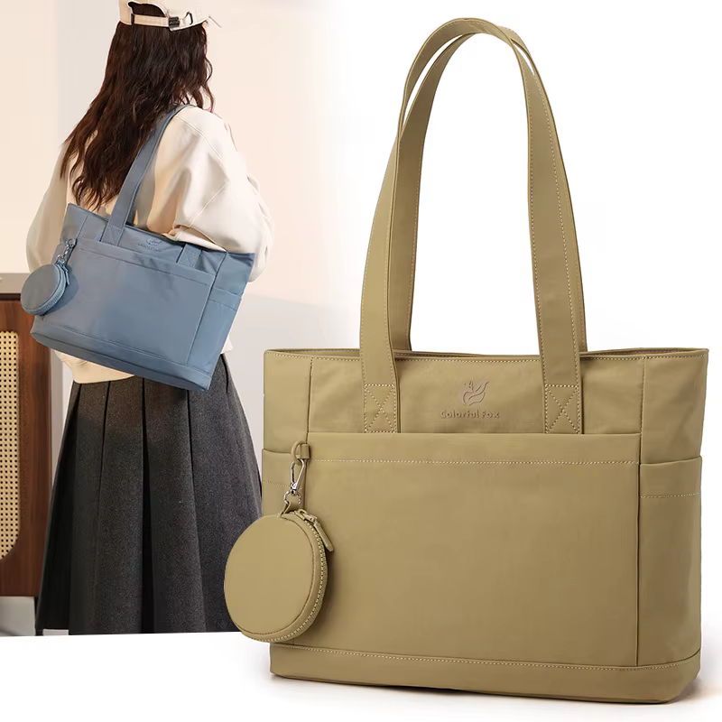 Sac de banlieue en nylon imperméable à bandoulière