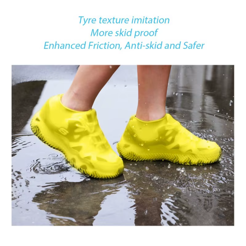 Chaussures en Silicone imperméables et antidérapantes