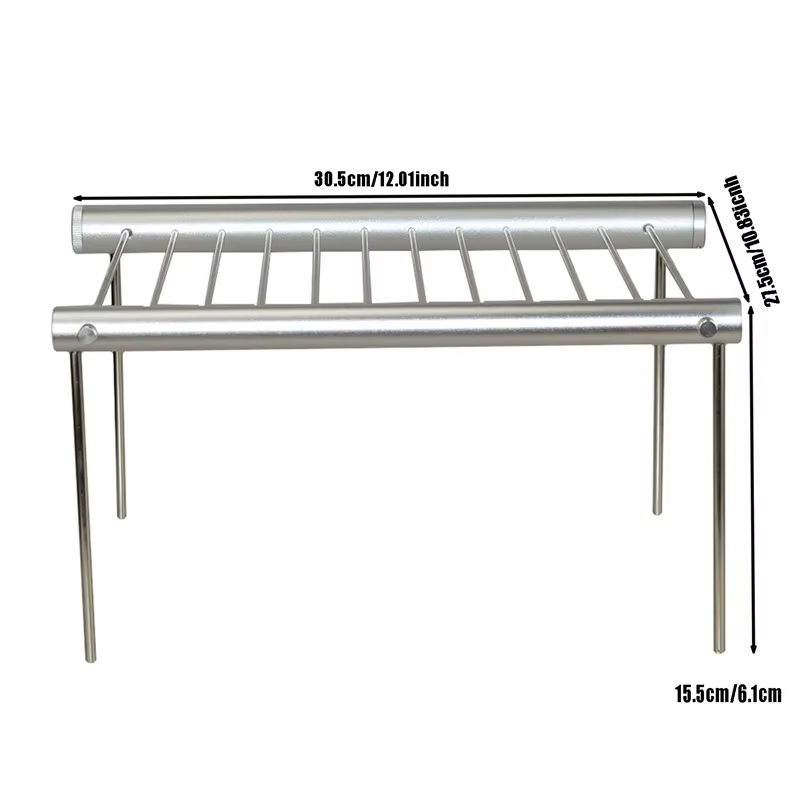 Mini barbecue de poche portable en acier inoxydable