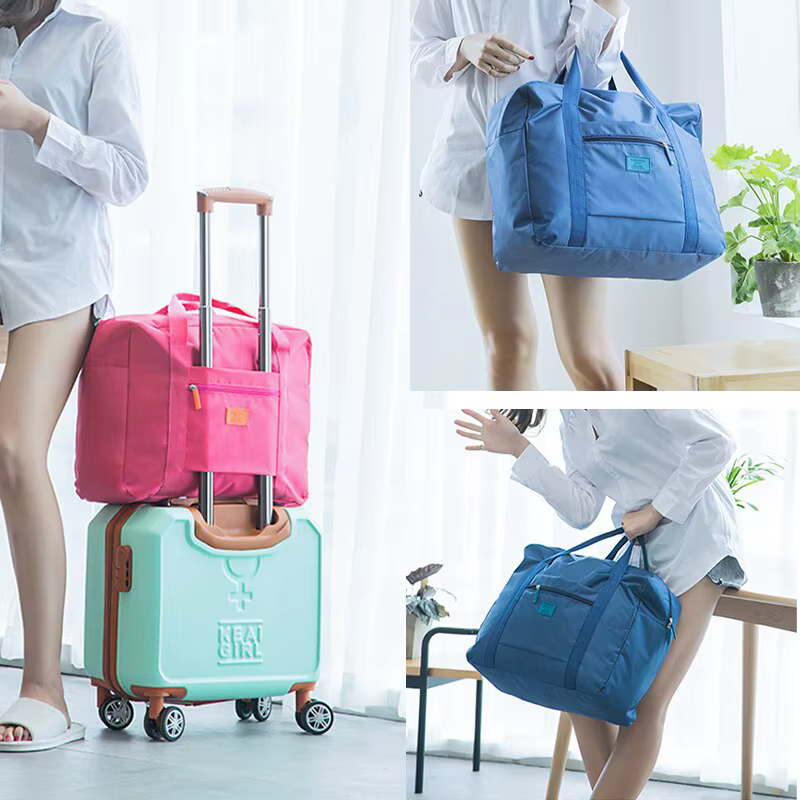 Sac de voyage pliable, sac de voyage léger pour femmes et hommes