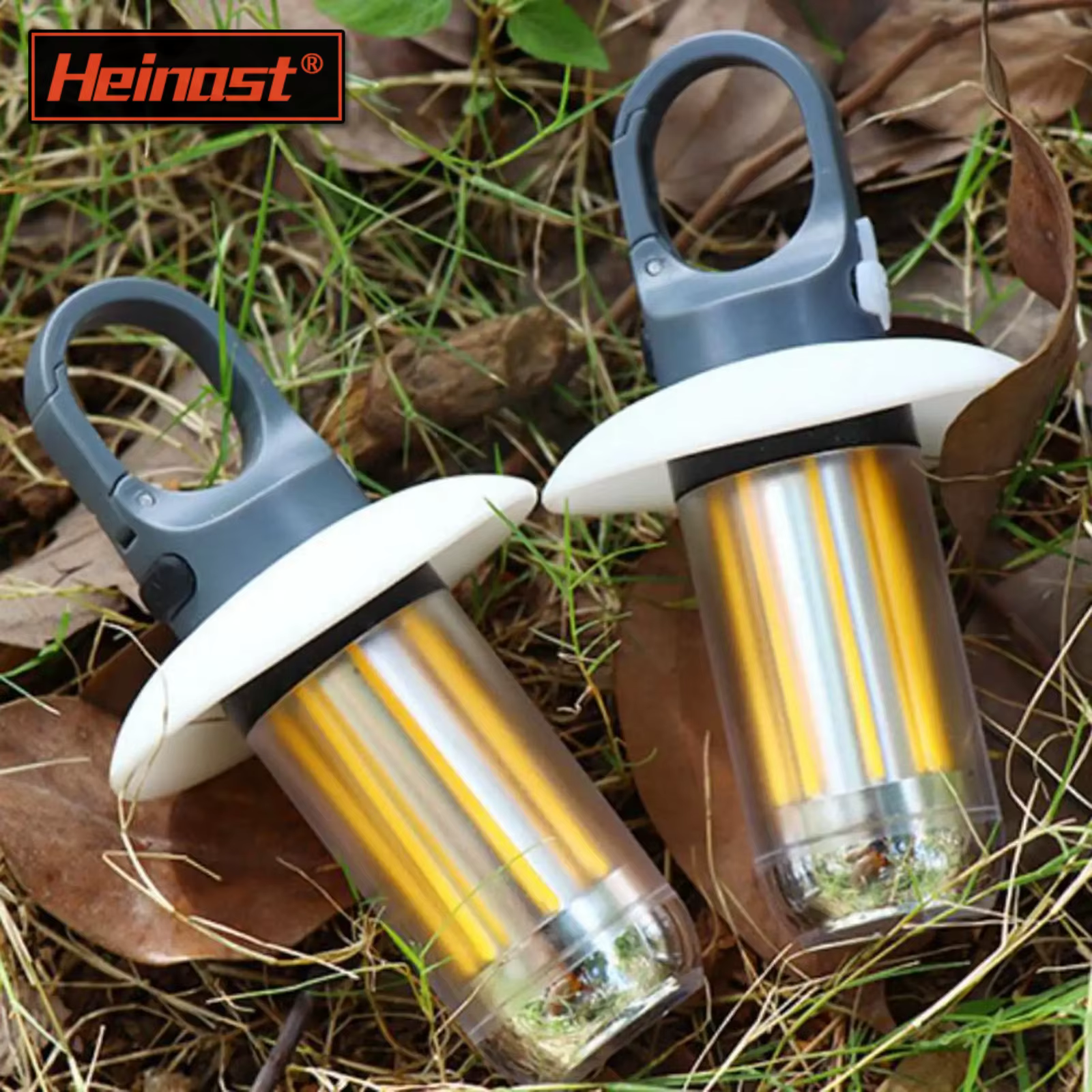 Torche portative légère de Camping Heinast 5 Modes d'éclairage lampe de tente Rechargeable pour l'escalade de Patio 8 Filaments de lumière