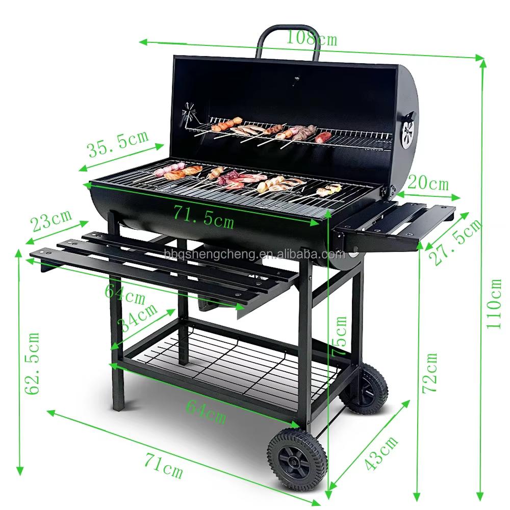 Barbecue de cuisine en plein air