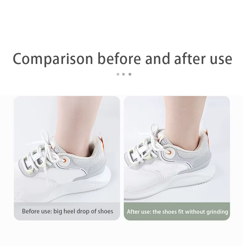 Semelles intérieures de chaussures de sport pour hommes et femmes, taille réglable, coussretours de pieds anti-usure, protecteur de talons, inserts autocollants