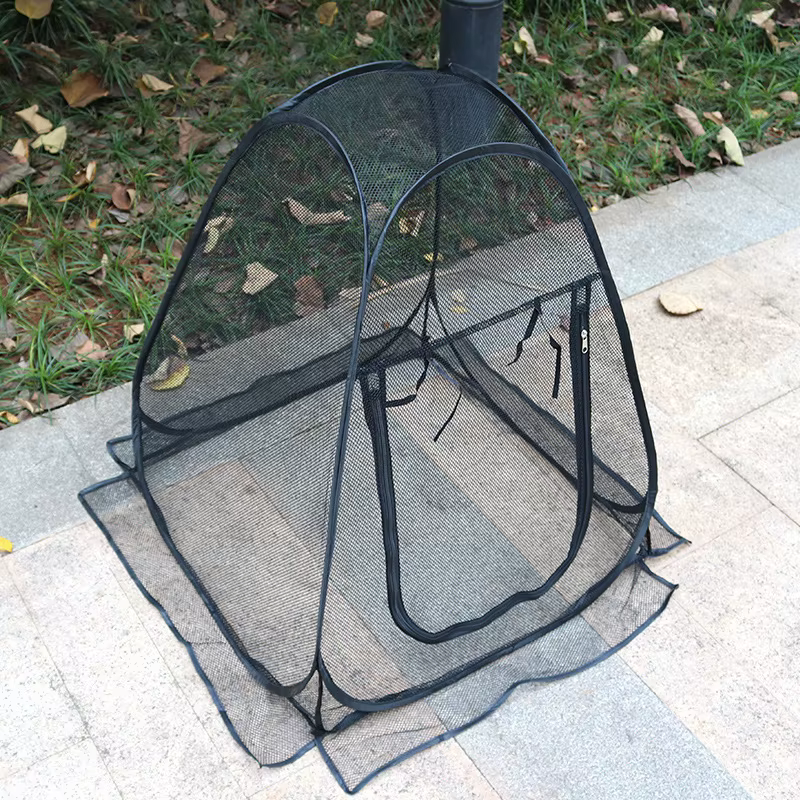 Tente d'extérieur portable avec maille respirante