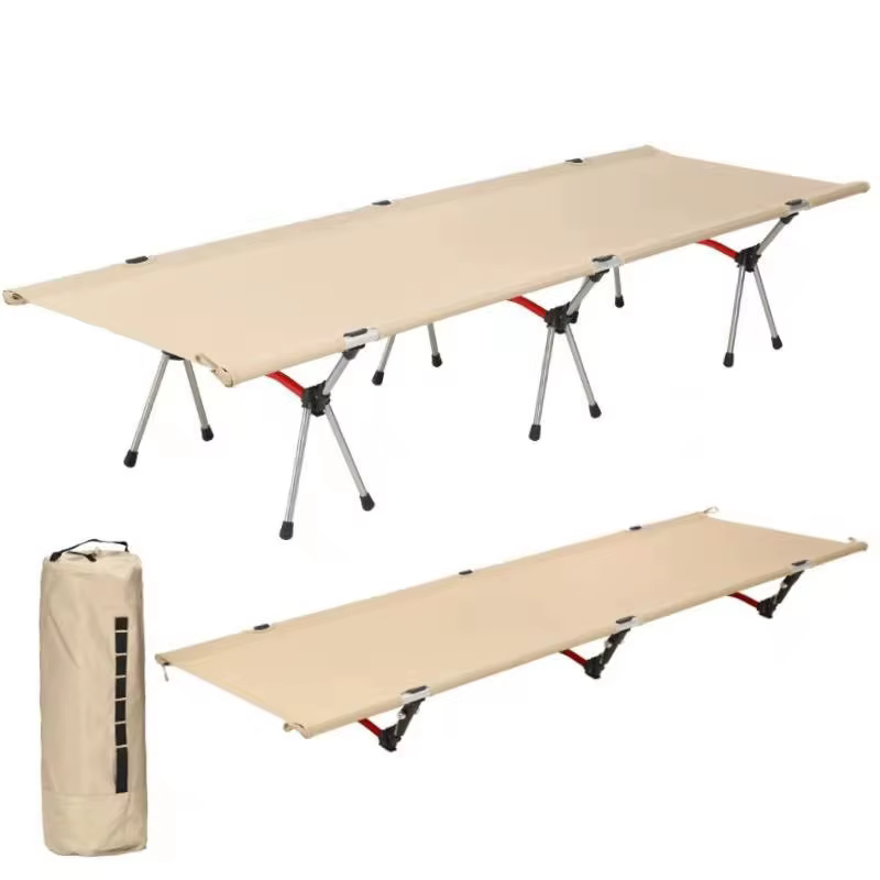 Lit de camping pliable