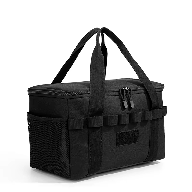Sac tactique de camping en plein air - Sac de rangement multifonctionnel de grande capacité 14L pour outils et équipement de pique-nique avec plusieurs compartiments