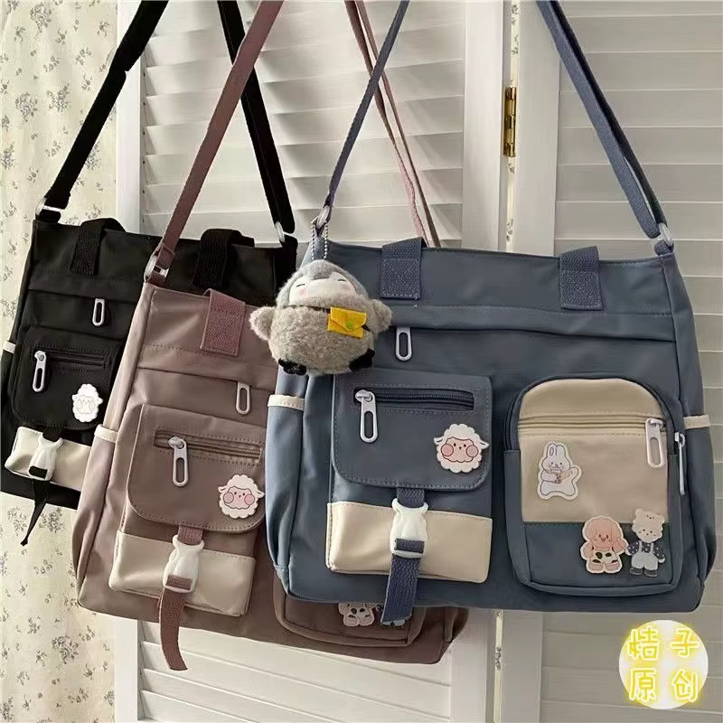 Sacs à main en toile imperméable en Nylon pour femmes