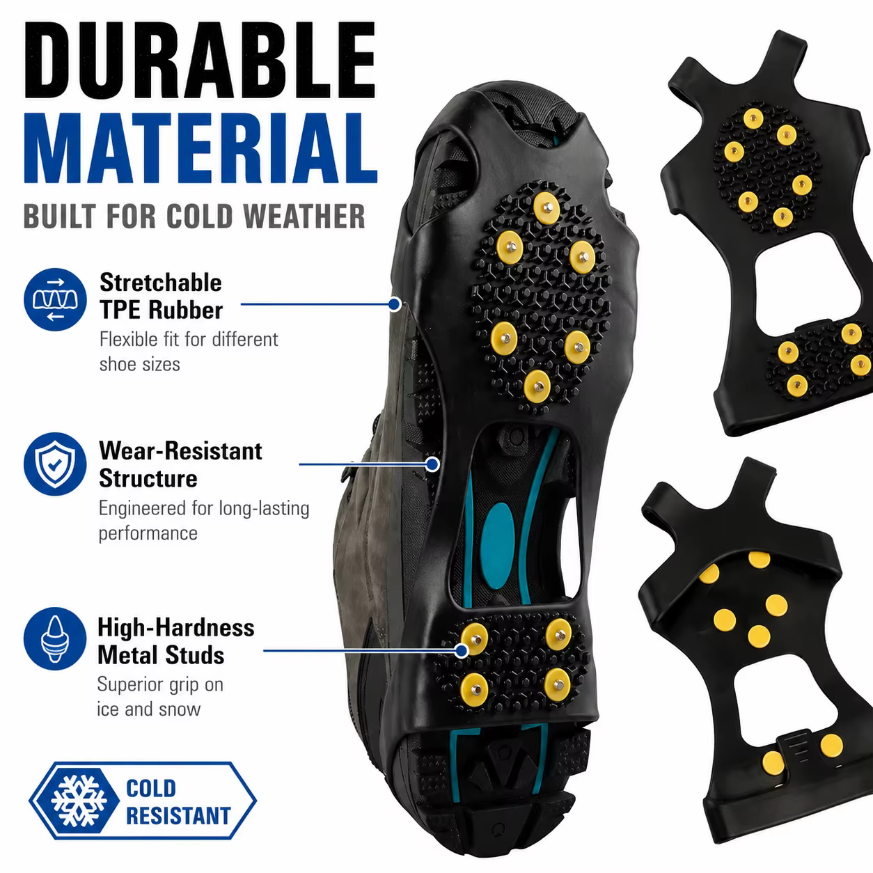 Crampons pour chaussures et bottes