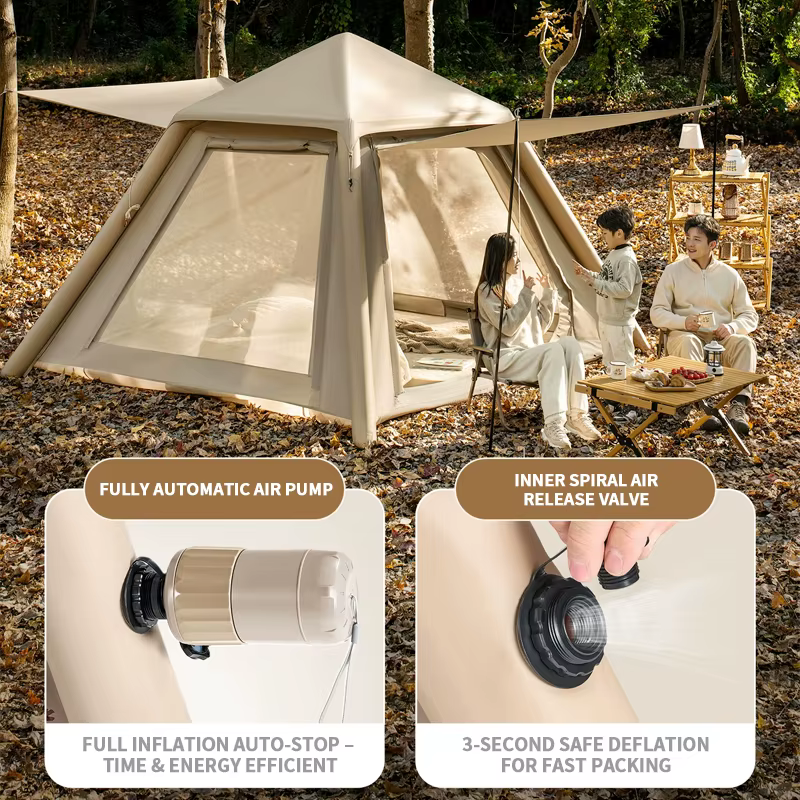 Tente gonflable Portable pliable en plein air