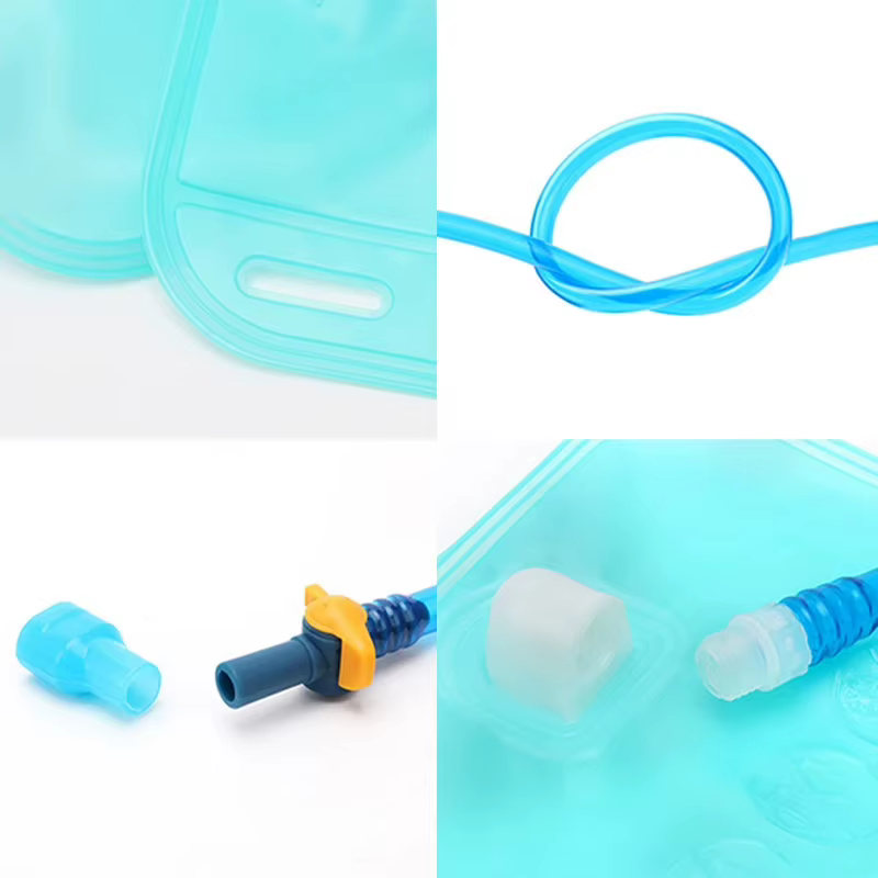 Sac d'eau pliable bleu 2L pour cyclisme