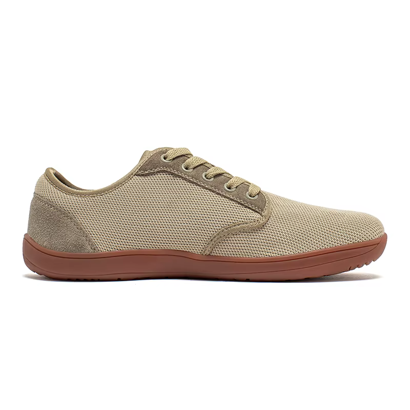 HOBIBEAR chaussures pieds nus minimalistes unisexe bout large zéro chute baskets de marche maille