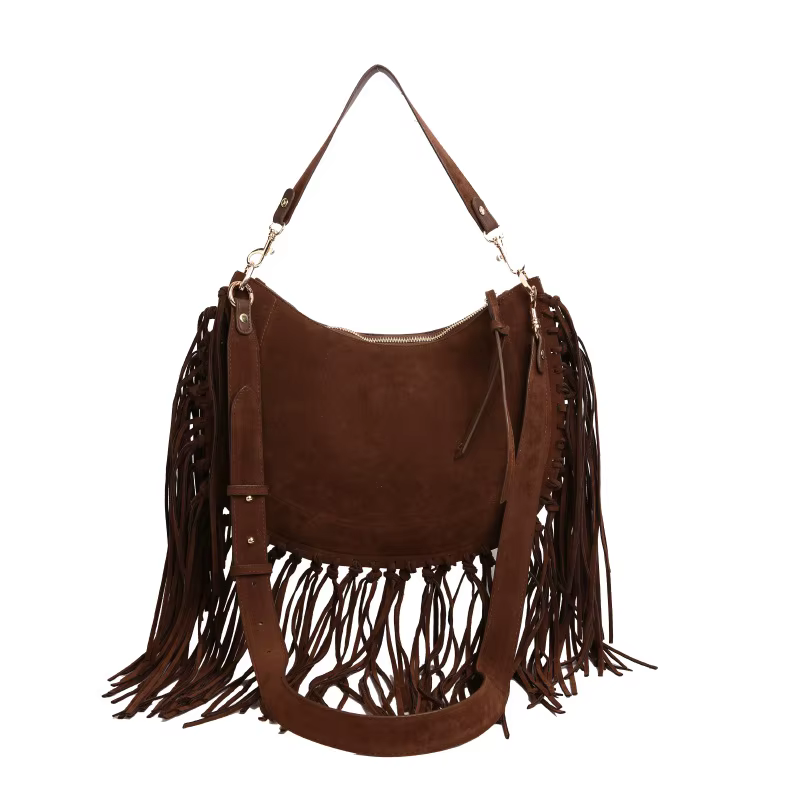 Sac à pompon à la mode d'hiver