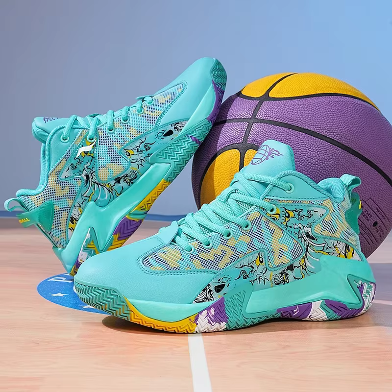 Hommes chaussures de basket-ball respirant chaussures de sport formation athlétique femmes basket-ball baskets hommes