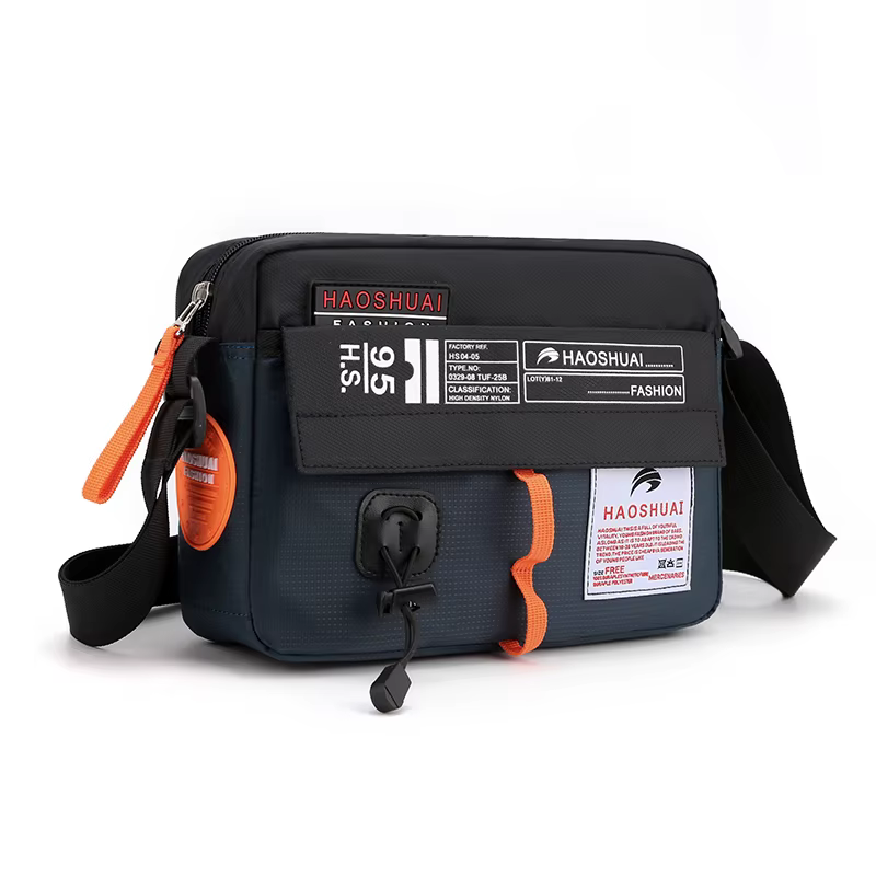 Mode décontracté hommes petit sac de haute qualité en Nylon hommes sac à main petit sac à bandoulière Design Vintage élégant sac pour hommes sac de messager