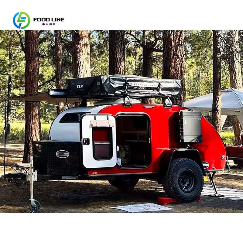 Remorque teardrop tout-terrain personnalisable