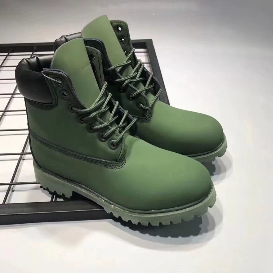 Chaussures d'extérieur montantes classiques pour hommes, bottes en cuir élégantes et durables, nouvelle collection automne/hiver