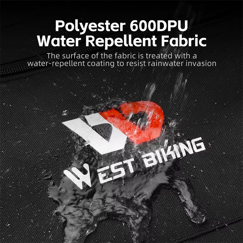 WEST BIKING-Sac de transport pliable pour vélo, 20 pouces, sacoche de rangement portable étanche, accessoires de cyclisme
