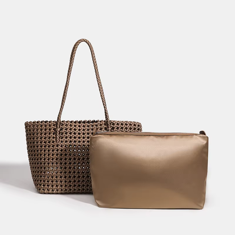 Sac seau en nylon pour femme