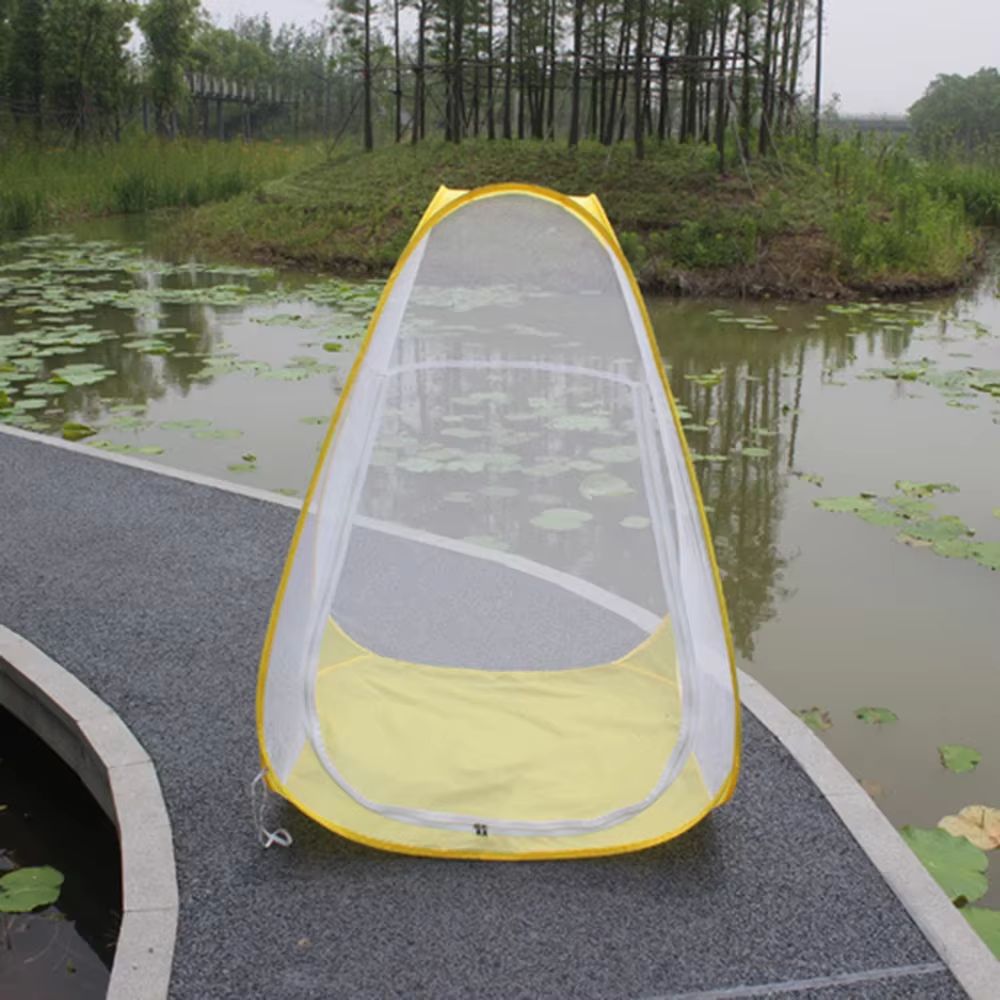 Tente transparente anti-moustique pour l'extérieur