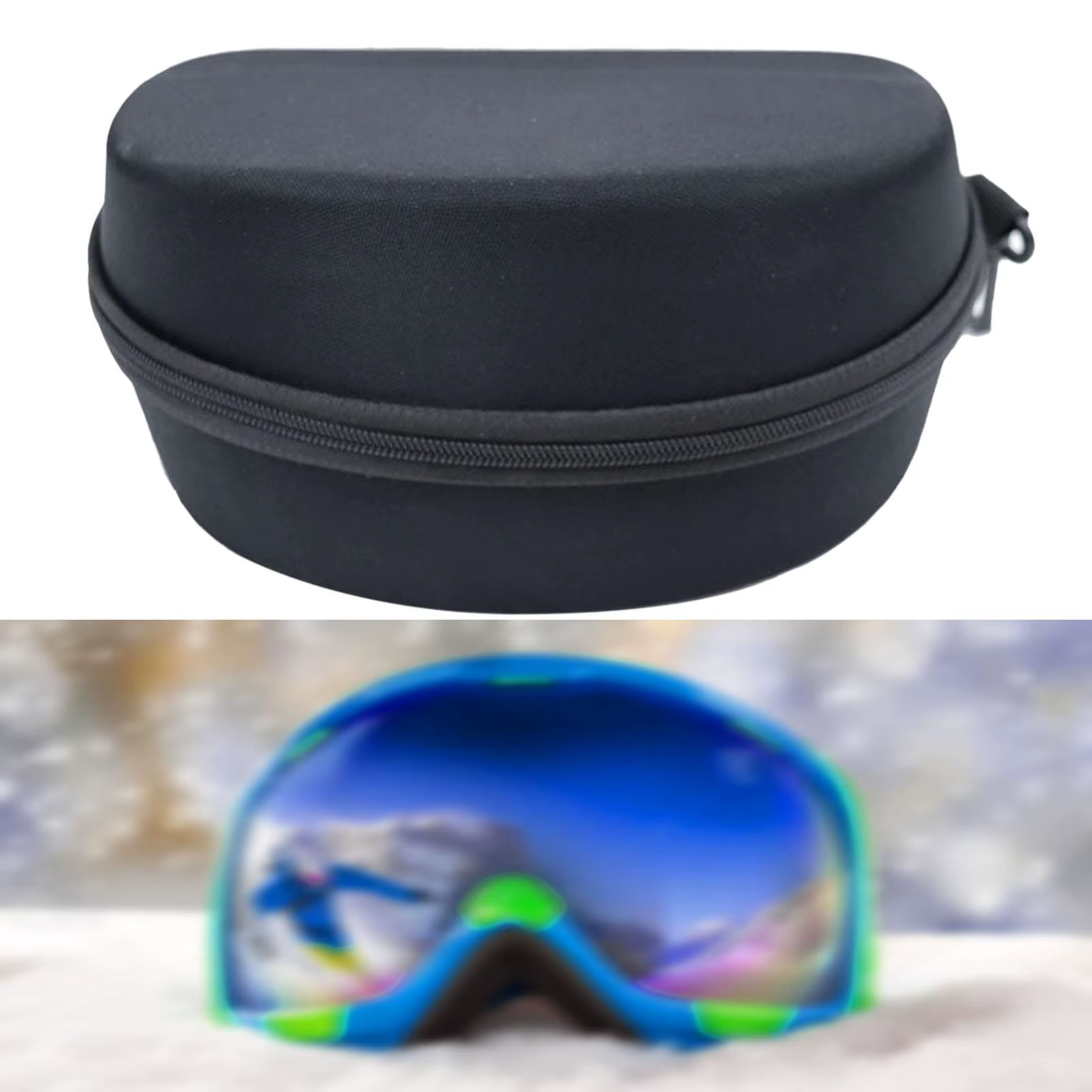 Étui rigide pour lunettes de ski et de neige
