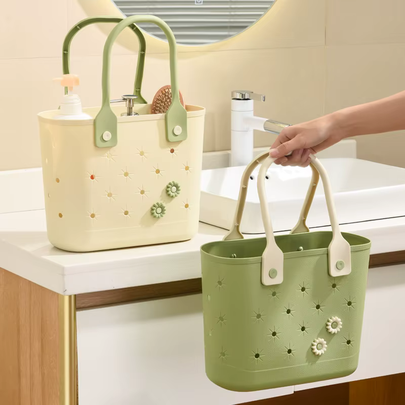 Panier de pique-nique portable pour usage extérieur et domestique avec fond souple