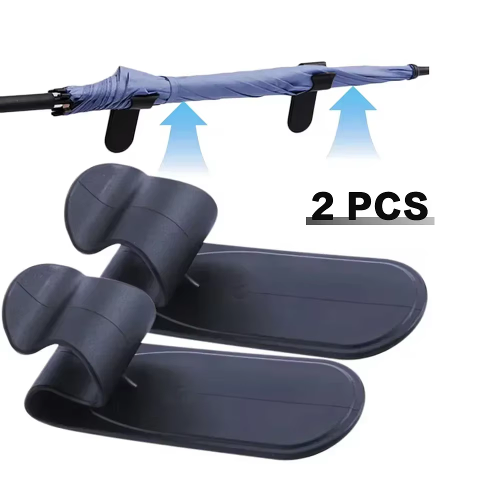 Support d'installation portable et pratique, attaches, crochets, accessoires de voiture, support de rangement multifonctionnel pour parapluie de voiture