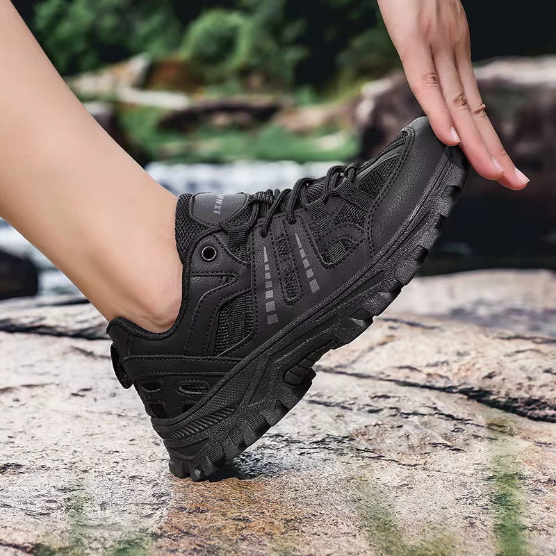 Chaussures de randonnée à lacets pour femmes et hommes