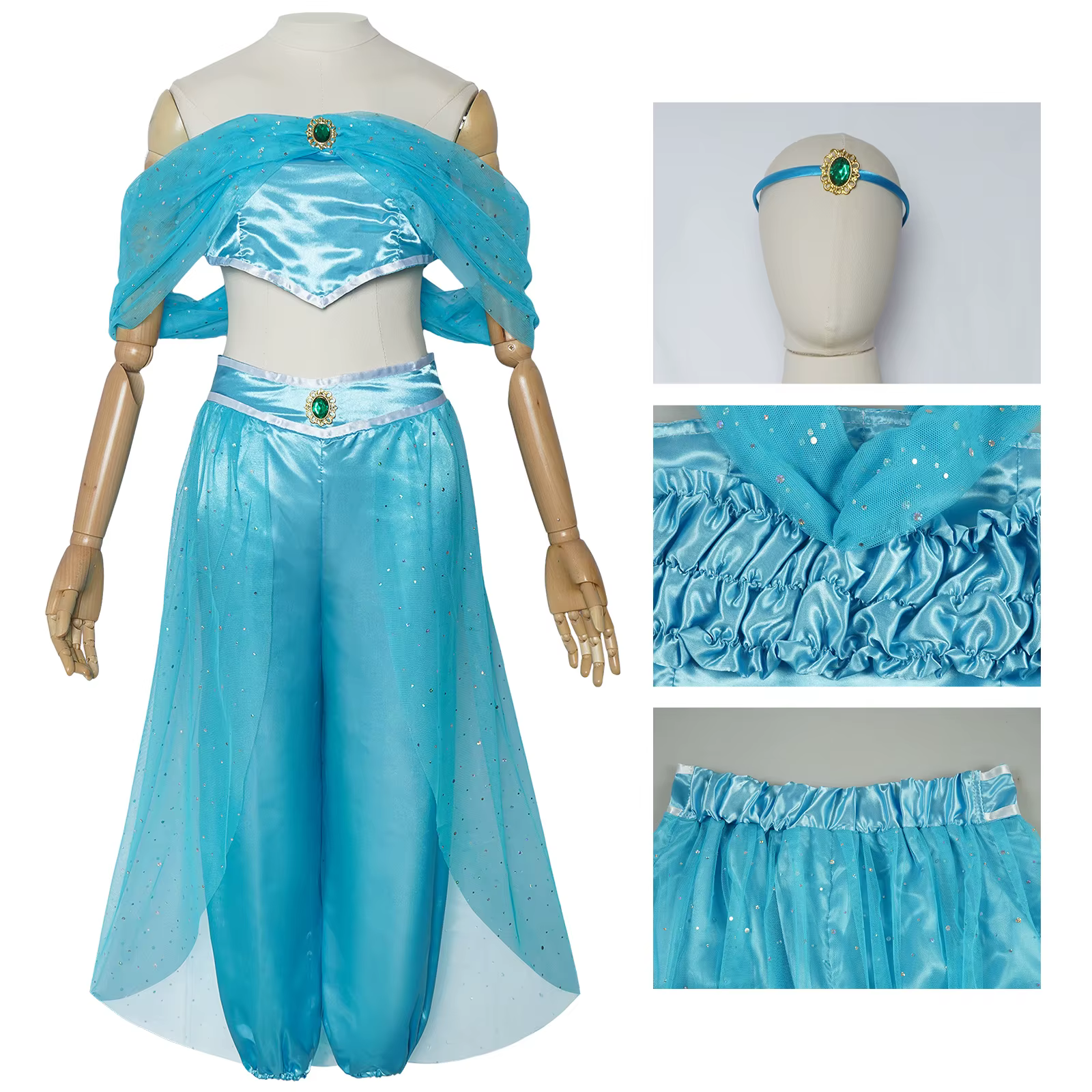 Lampe d'aladdin princesse Jasmine robe