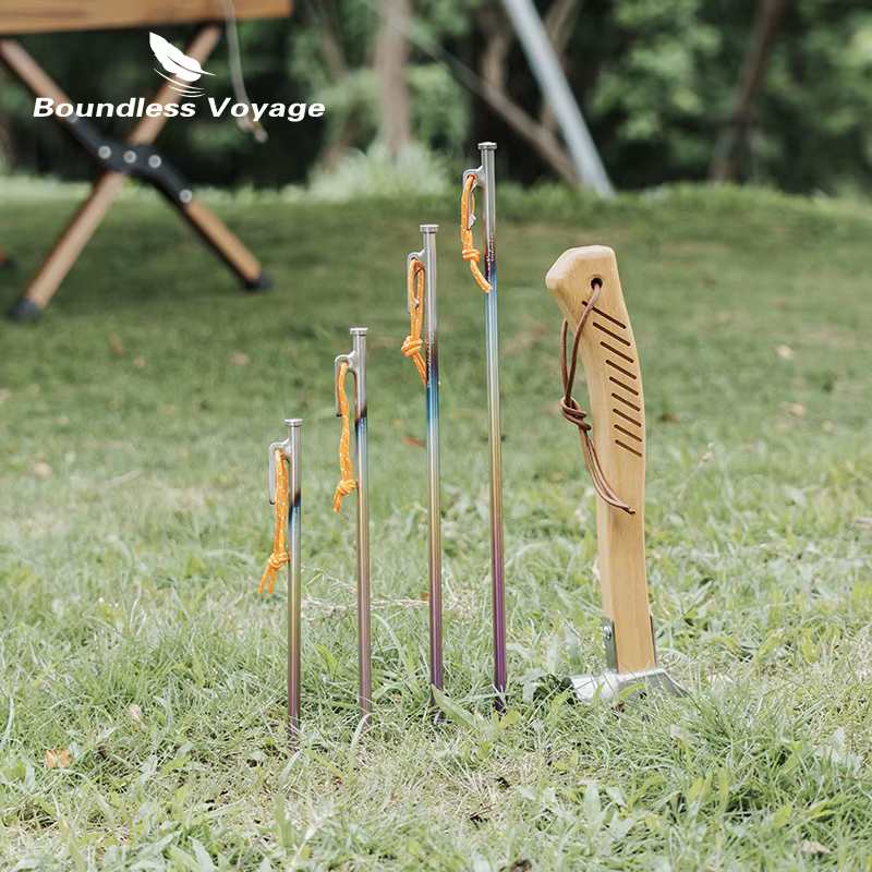 Boundless Voyage-Piquets de tente en titane